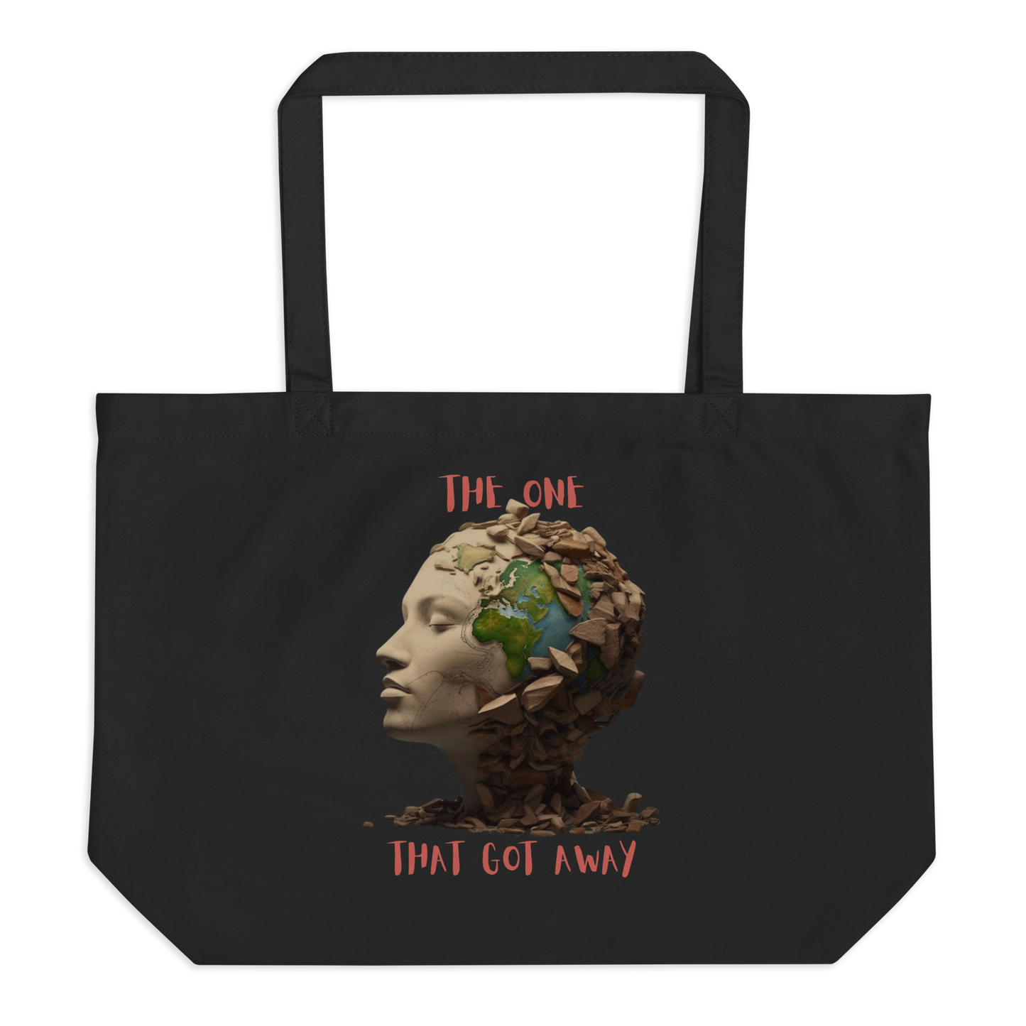 The One That Got Away Large organic tote bag