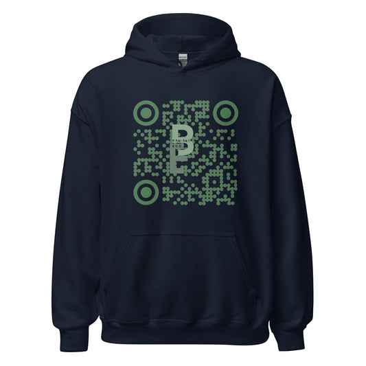 QR Code Unisex Hoodie